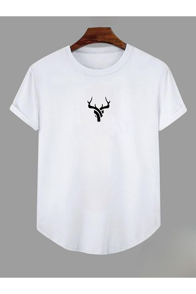 YOHO SPORT Original Unisex Summer T-shirt with Deer Print