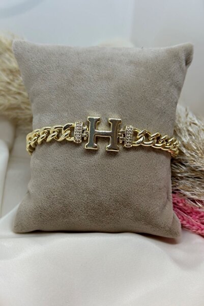 Ezgili Takı Letter Bracelet