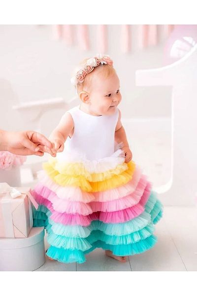 Asel Kids GIRL'S DESIGN GOWN DRESS