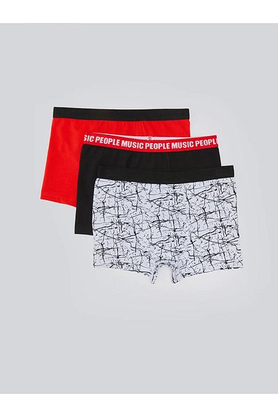 LC Waikiki Lcw Kids - 3-pack Boys' Boxers, Printed and Cotton