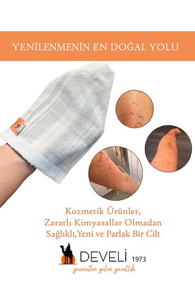 Develi 1973 Natural Facial Cleansing Set-safrankabak Fiber Soap