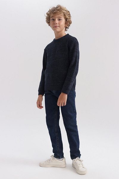 DeFacto Crew Neck kötöttáru pulóver - fiú A5004a823wn