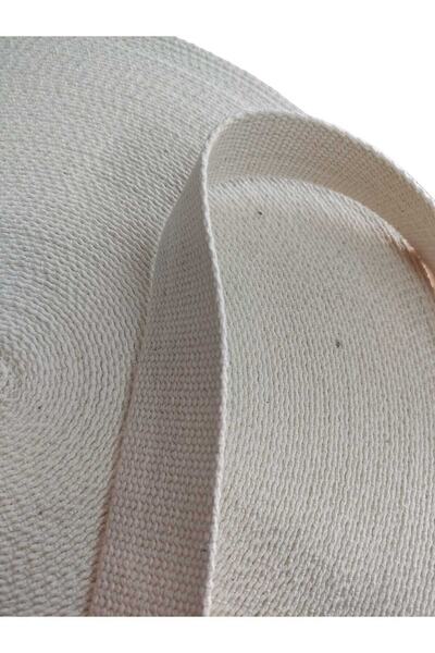 MarginTex Pamuk Kolon 4 Cm 50 Metre Ekru