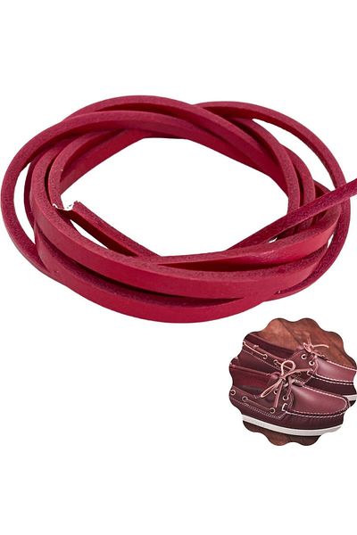 ipekbazaar Leather Shoelaces, Nubuck Timberland Dexter EtcLeather Laces Suitable for Shoes, 1 Piece - 150 cm