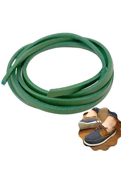 ipekbazaar Leather Shoelaces, Nubuck Timberland Dexter EtcLeather Laces Suitable for Shoes, 1 Piece - 150 cm