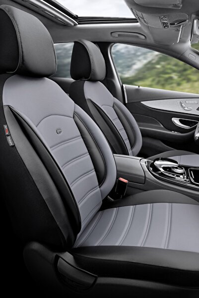 Otom مجموعة كاملة من غطاء مقعد السيارة العالمي المدعوم من الجلد الفاخر من إله...