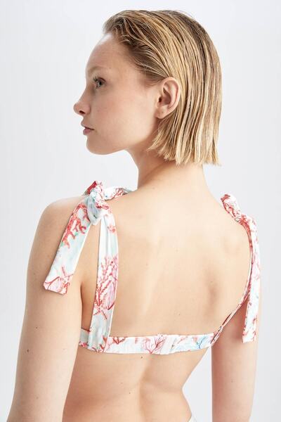 DeFacto Zamilujte si horní díl bikin s potiskem Regular Fit