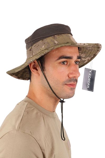 Asker Kolisi Military Camouflage Jungle Hat - Military Trilby Operation Hat