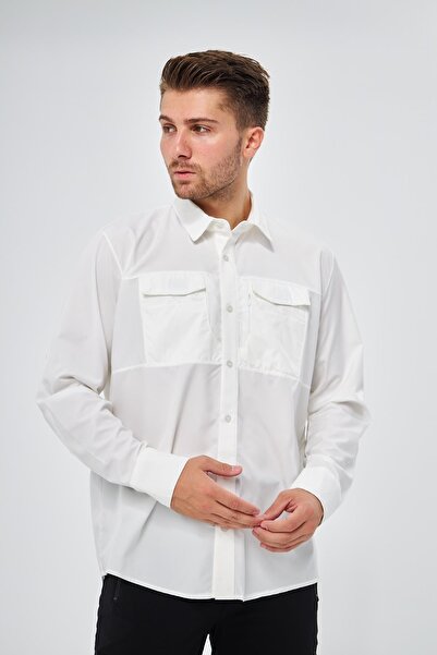 GHASSY CO. Чоловіча функціональна сорочка з кишенями, регульованими рукавами та повітряними прошарками для близької охорони GM-002