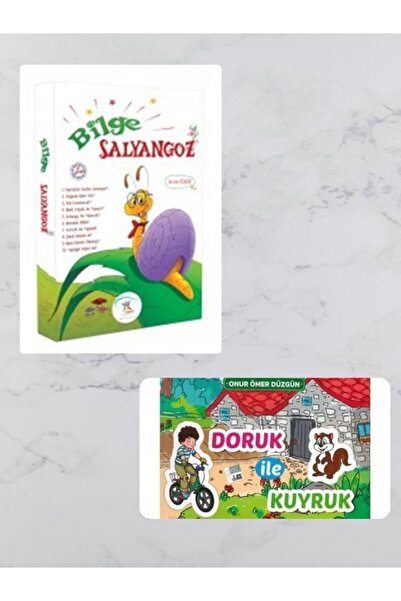 Mavi Deniz Yayınları Doruk Ile Kuyruk Hikaye Seti + Beş renk Bilge Salyangoz ...