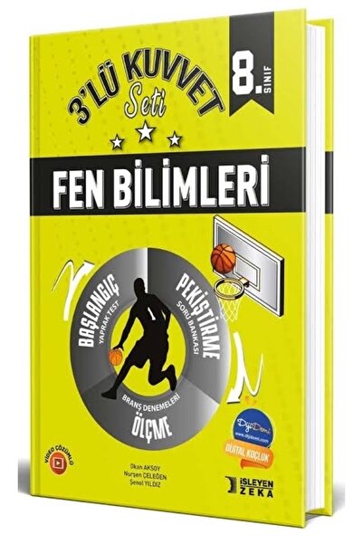 İşleyen Zeka Yayınları Işleyen Zeka 8. Sınıf Fen Bilimleri Yörünge Serisi Soru Bankası