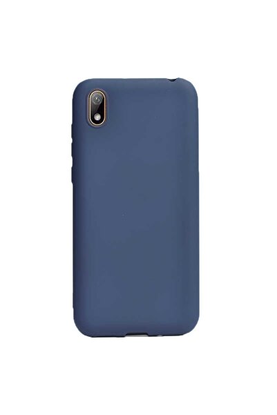 Gpack Huawei Y5 2019 Kılıf Premier Silikon Esnek Arka Koruma Lacivert