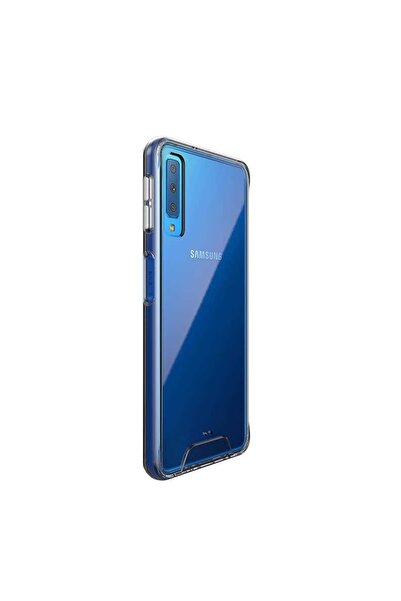 Gpack Samsung Galaxy A7 2018 Kılıf Gard Nitro Şeffaf Sert Silikon Şeffaf