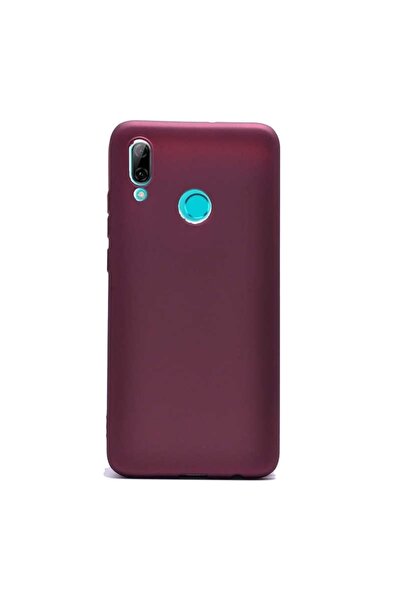Gpack Huawei Honor 10 Lite Kılıf Premier Silikon Esnek Arka Koruma Mürdüm