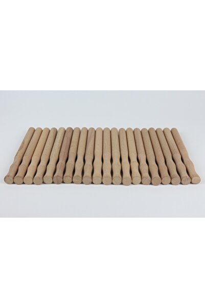 aliwooden 10 أزواج من عصا الإيقاع مع توقف