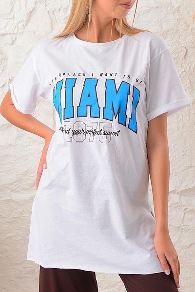 ESPİNA ΓΥΝΑΙΚΕΙΟ T-Shirt MIAMI PRINTED