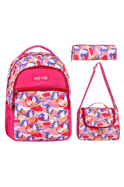 CAKARD Σετ θήκης για στυλό διατροφής σακιδίου πλάτης δημοτικού σχολείου 3 τεμ