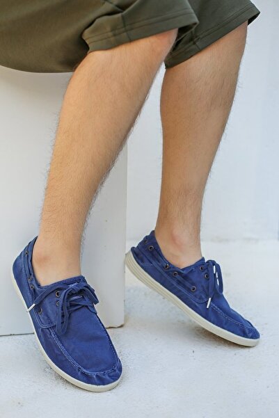 ELİT SHOES Natural World Doğal Pamuk Eskitme Erkek Ayakkabı