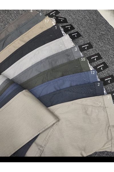 Cinar erkek giyim Men's linen canvas pants slimfit sport model