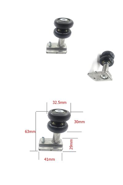 AYRINTISHOP Glass Balcony Wheels