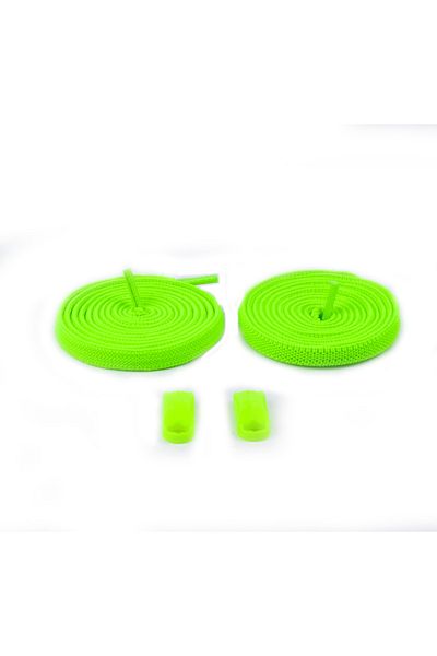AiryFooT Takbırak Elastic Shoe Laces, Smart Laces, New Generation Laces Green