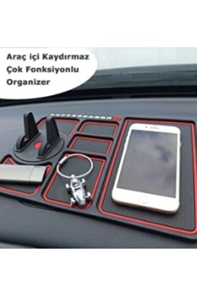 Hibana Araç Içi Kaydırmaz Torpido Organizeri Sihirli Ped Torpido Kaydırmaz Ped