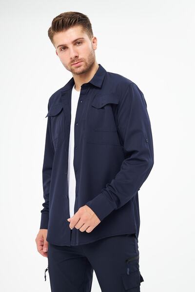 GHASSY CO. Чоловіча куртка для близької охорони, дихаюча, багатофункціональна, з кишенями та регульованими рукавами Tactical GM-003