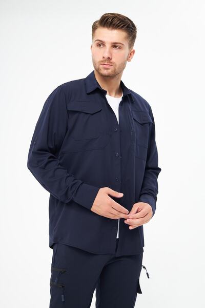 GHASSY CO. Чоловіча куртка для близької охорони, дихаюча, багатофункціональна, з кишенями та регульованими рукавами Tactical GM-003