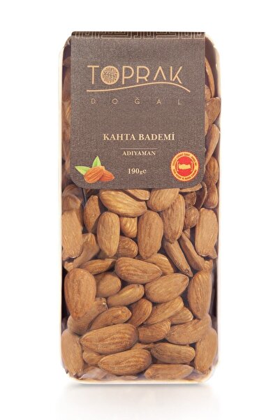 Toprak Doğal Kahta Bademi 190 G, Adıyaman Çiğ Badem, Badem, Doğal Badem, Coğr...