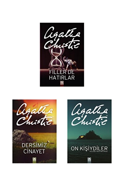 Altın Kitaplar Cep Boy Agatha Christie 3 Kitap Set | Filler De Hatırlar, Ders...