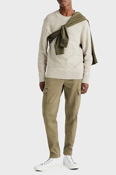 Tommy Hilfiger Rahat Kesim Pamuklu Gabardin Pantolon Erkek PANTOLON MW0MW31149 MSP