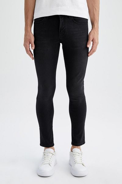 DeFacto Carlo Skinny Fit Extra Slim Fit Normal Μέση Εξαιρετικά στενό τζιν παντελόνι