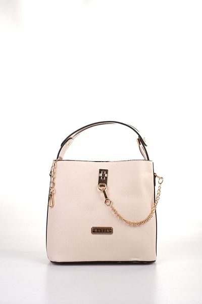 Batik Women's Shoulder Strap Bag Cream 222