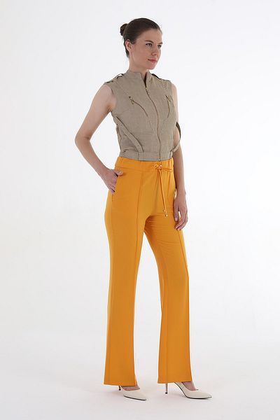 Balizza BLZ-BELI LACE-UP PLEATED NORMAL WAIST PANTS