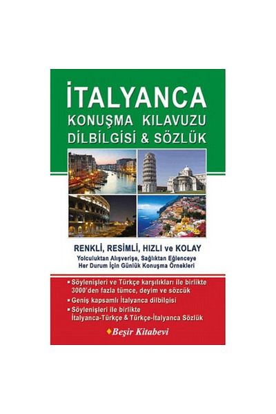 Beşir Kitabevi Italian Speech Manual Grammar - Dictionary