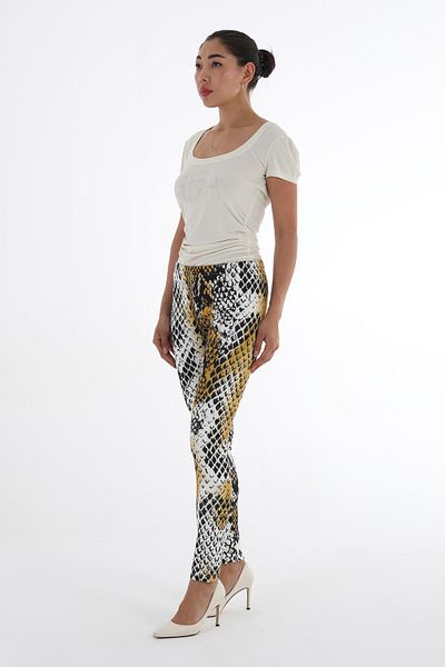 Balizza BLZ-LEOPARD PATTERNED STRECH PANTS