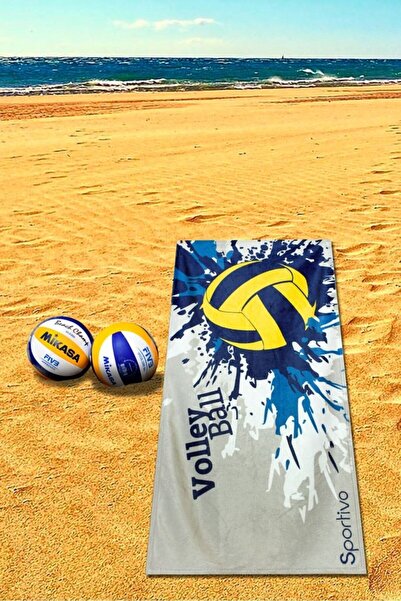 Sportivo Voleybol Toplu Plaj Havlu