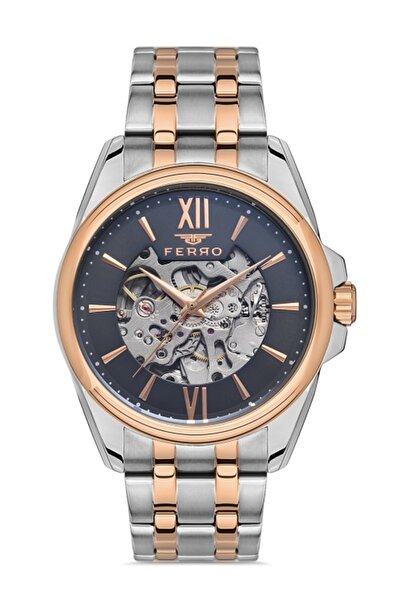 FERRO F11323A-E4 43 mm Gri Erkek Kol Saati