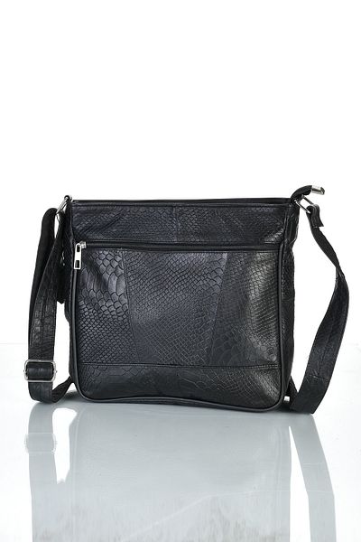 fubileather Geantă crossbody pentru femei 100% piele naturală