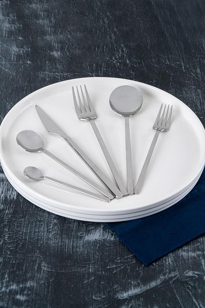 ACAR Gloria Silver 12-Person 72-Piece Cutlery Set