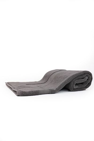 Taka Fabrics Πετσέτα ποδιών μπάνιου 100% βαμβακερή 50x80 εκ. Anthracite