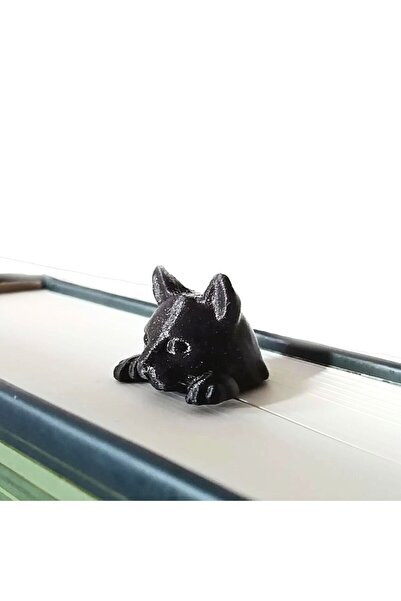 Biçim Vadisi - إشارة مرجعية للقطط مع إشارة مرجعية باللون الأسود هدية لمحبي القطط