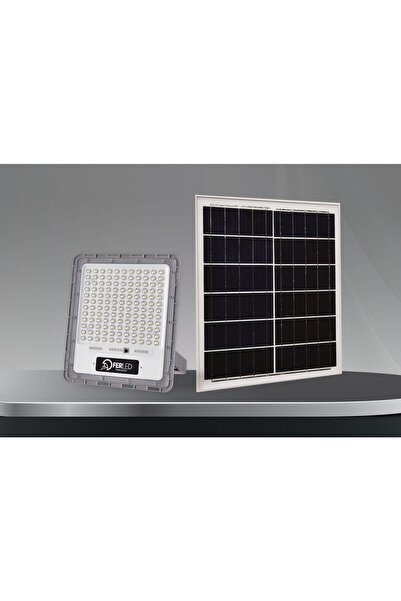 Ferled 100 watt Solar Led Projektör 6500 K Beyaz Işık
