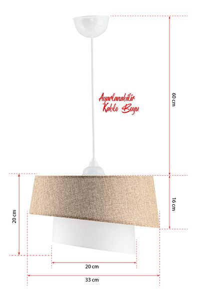 EvLight Helmet Kumbeji 2 Tier Pendant Chandelier