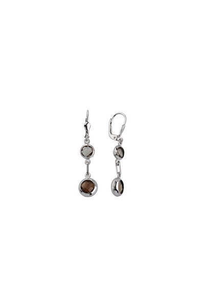BUKA JEWELLERY 925 Ayar Gümüş Zultanit Taşlı Sallantı Küpe