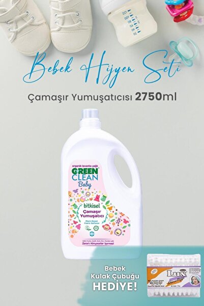 Green Clean Baby Çamaşır Yumuşatıcısı 2750 ml Yıkama