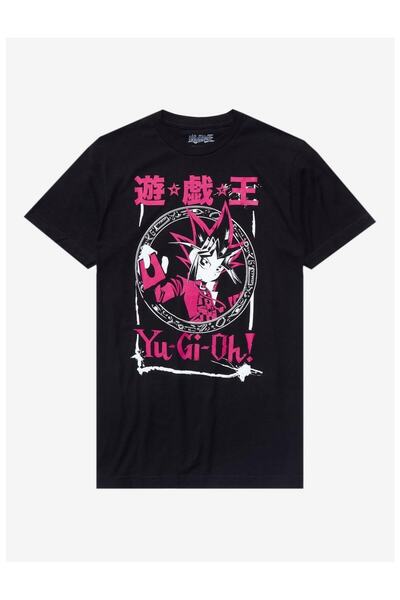 Jose Clothing UNISEKS CRNA MAJICA SA ŠTAMPOM O Oversize kroj KRATA RUKAVA