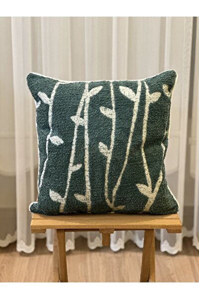 Ottoson TEKLİ ÖZEL TASARIM BOHEM PUNCH İŞLEMELİ JAKARLI KIRLENT KILIFI