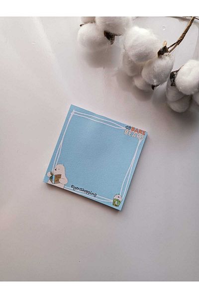 EyER Shoping Bloc de note cu modele de figuri variate Bloc de note Bloc de note Bloc de note cu lipici ceh pluck albastru