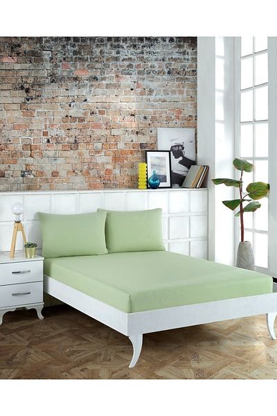 Softplus Cotton King Battalion Sheet Set with Elastic Pillow Case